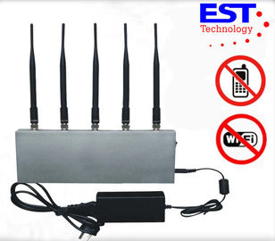 Digital Cell Phone Blockers Jammers / WIFI jammer For Mobile Phone