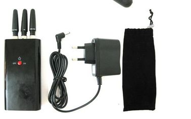 3G Portable Cell Phone Jammer Blocker EST-808HA , 2100 - 2200MHZ Frequency