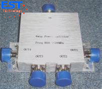 4 Way Type Power Divider/Splitter 800-2500mhz ≤6.1db Insertion Loss