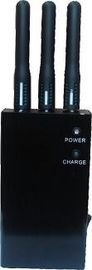 808HE 3G / WIFI / GPS Portable Cell Phone Signal Jammer 30dBm , 3 Antenna
