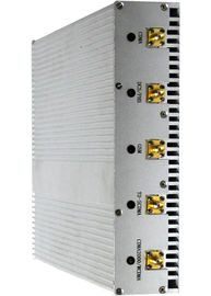 4G LTE / 3G / GSM Mobile Phone Remote Control Jammer / Blocker , 8 Antennas
