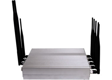 4G LTE / 3G / GSM Mobile Phone Remote Control Jammer / Blocker , 8 Antennas