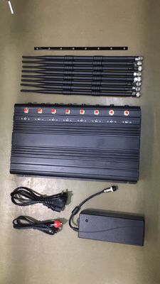 Car Charging 8 Antennas 5G GPS Signal Jammer 16W