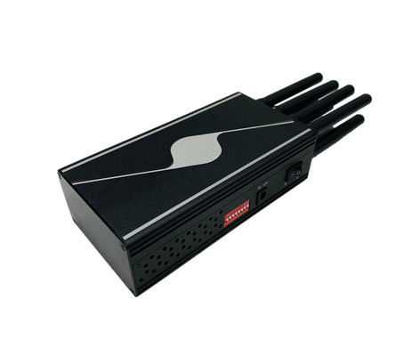 8 Antenna 3600mAh 2G 3G WiFi GPS Lojack Signal Jammer 1W