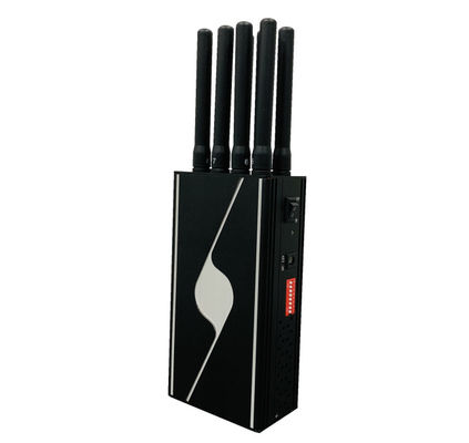 8 Antenna 3600mAh 2G 3G WiFi GPS Lojack Signal Jammer 1W